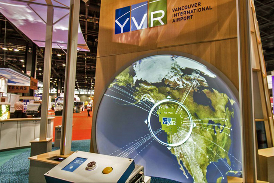 YVR Tradeshow Exhibit / World Routes