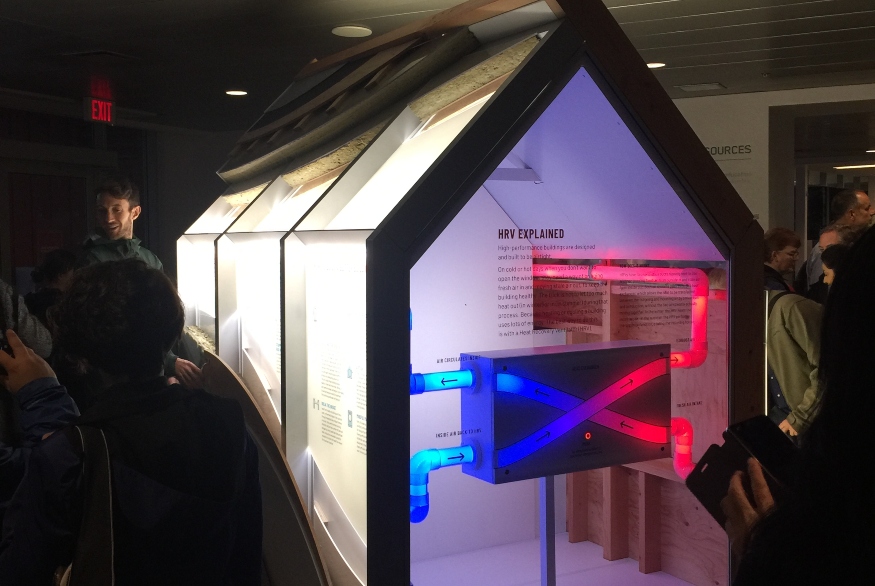 BCIT Zero Energy Science Exhibit
